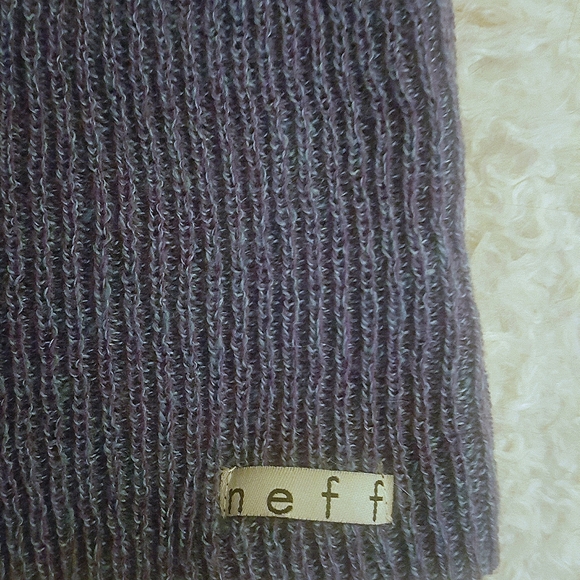 Neff Unisex Purple Blue Classic Beanie - Picture 3 of 3